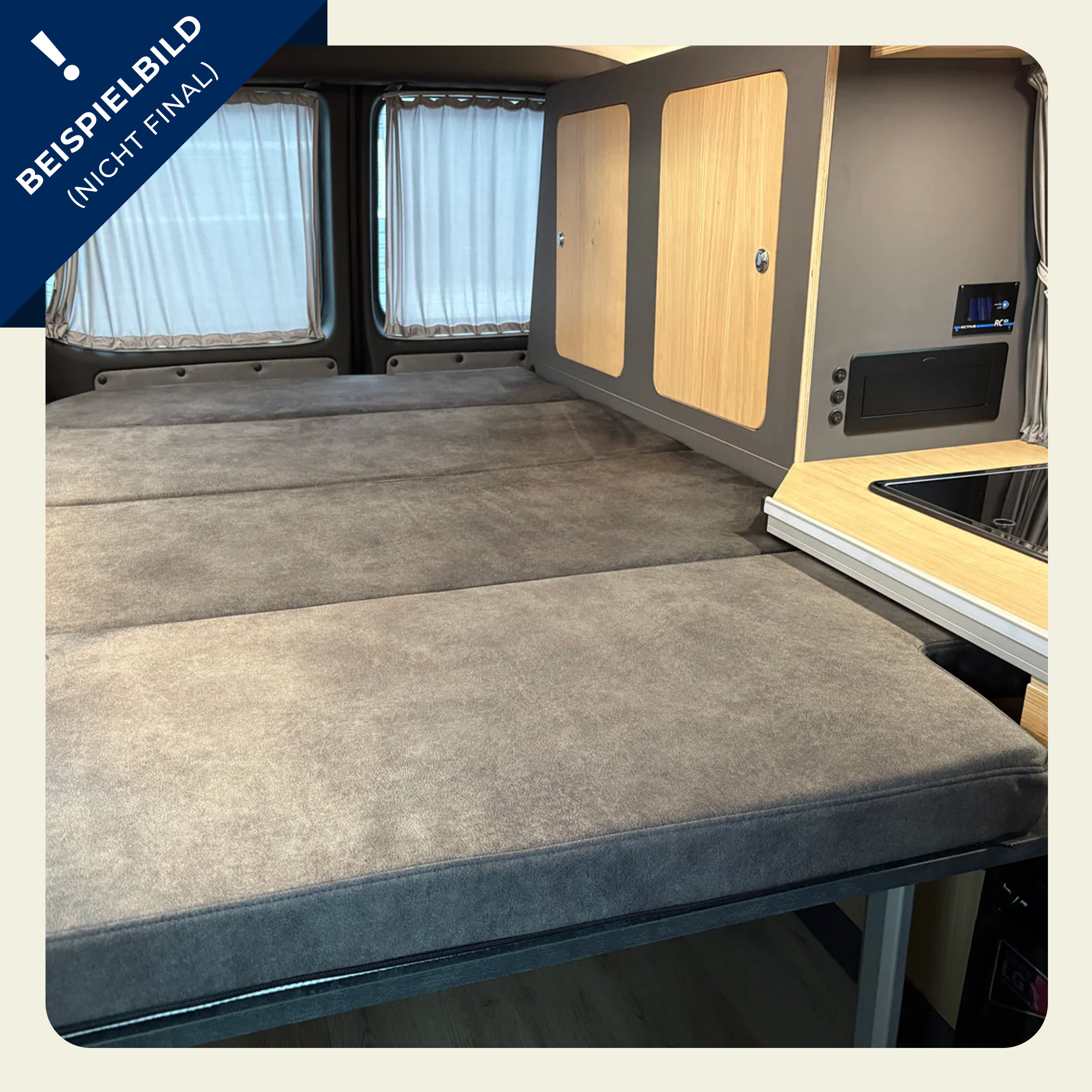 Volkswagen T6.1 Kurzer Radstand - 2.0 TDI, 110 PS | VW Bulli Wohmobil Campervan im Umbau - Besichtigung möglich | KM-Stand: 143.000 km, EZ: 10.2020, Weiß