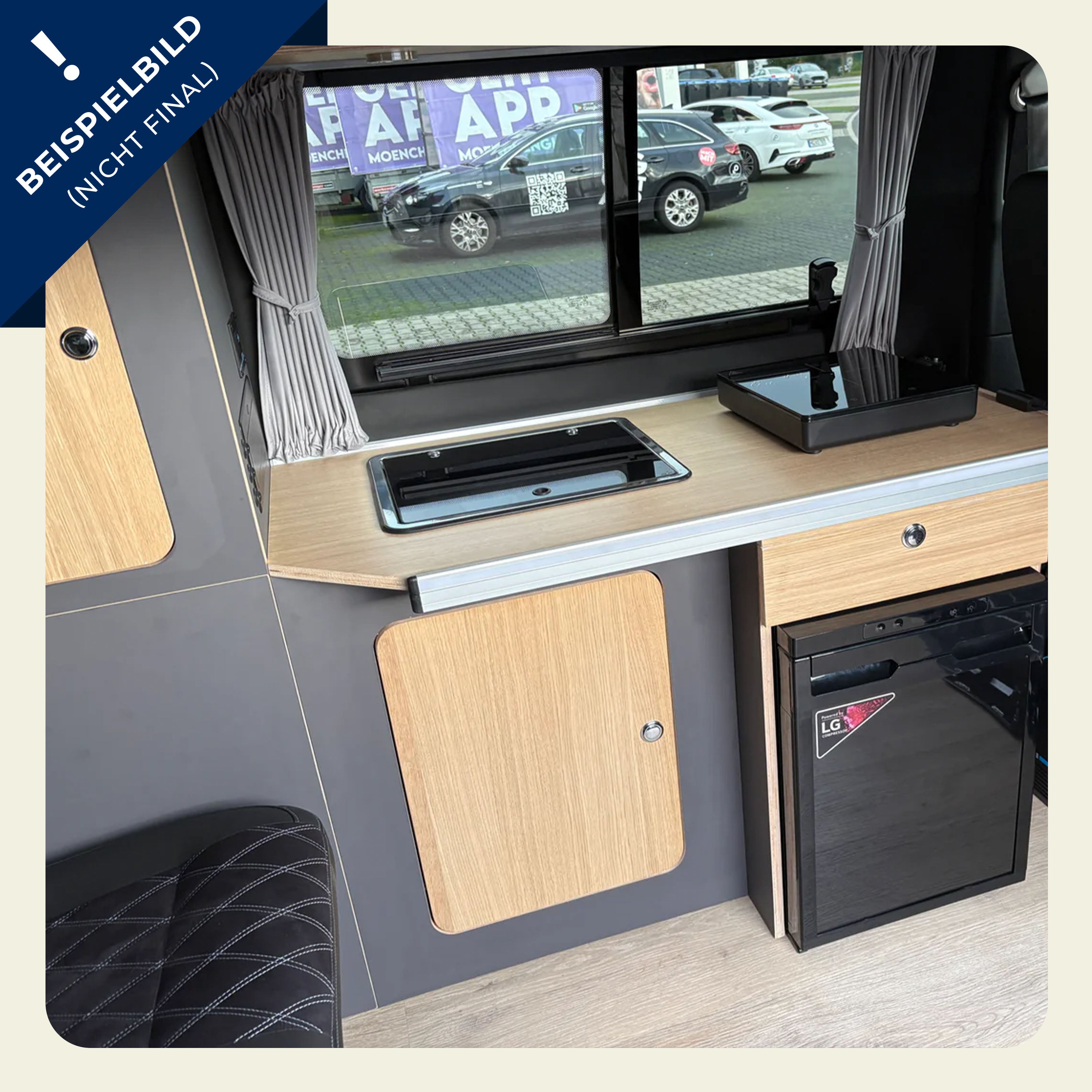 Volkswagen T6.1 Camper, Weiß, DSG | VW Bulli Wohnmobil im Umbau | KM-Stand: 142.000 km, EZ: 08.2021