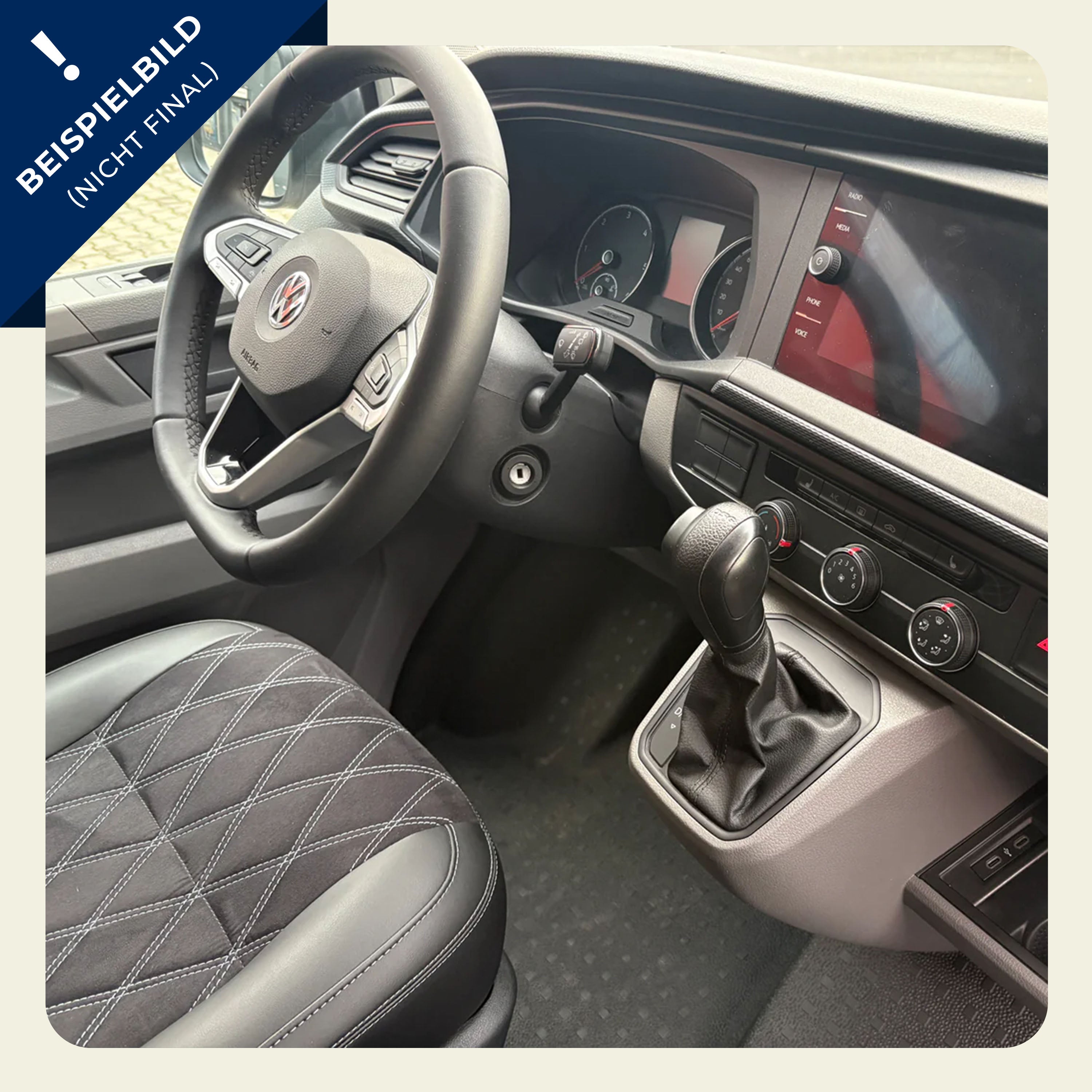 Volkswagen T6.1 Camper, Weiß, DSG | VW Bulli Wohnmobil im Umbau | KM-Stand: 142.000 km, EZ: 08.2021