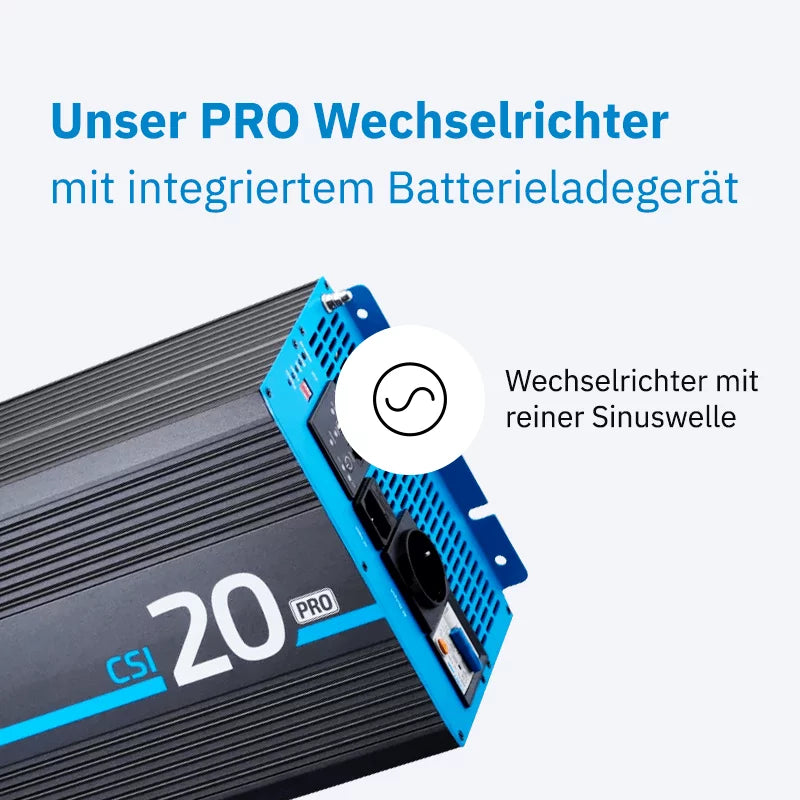 ECTIVE CSI 20 PRO 2000W/12V Sinus-Wechselrichter mit Netzvorrangschaltung | TN4959 - Image 2