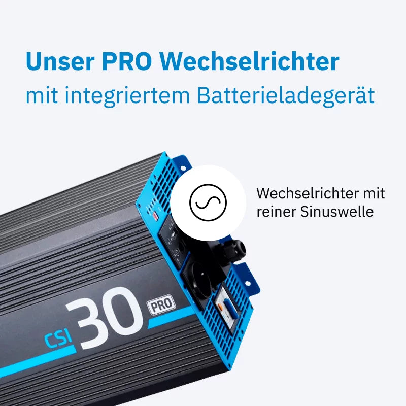ECTIVE CSI 30 PRO 3000W/12V Sinus-Wechselrichter mit Netzvorrangschaltung | TN4962 - Image 2