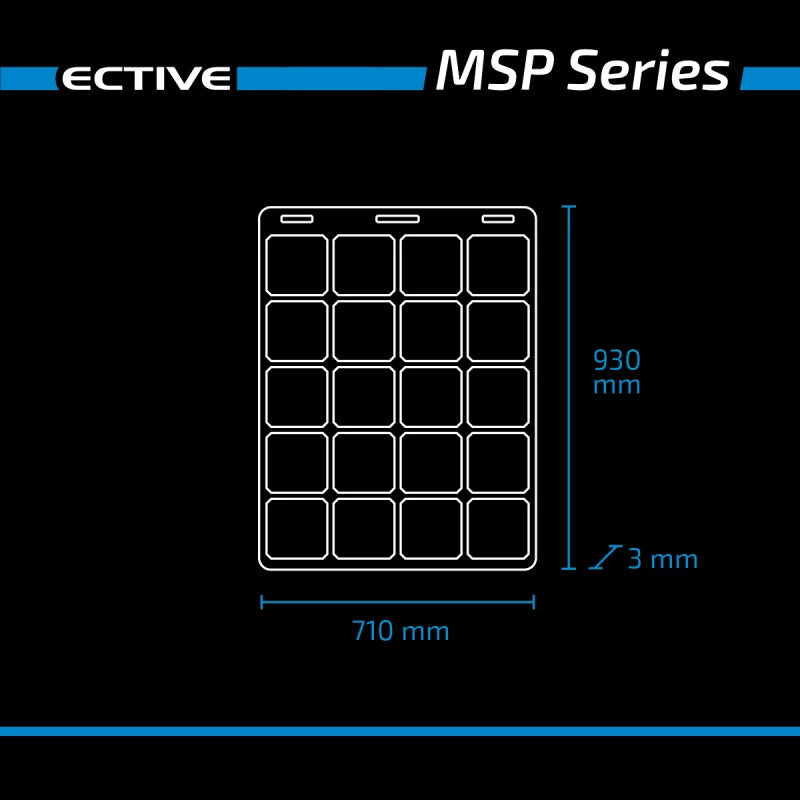 ECTIVE MSP 120 Flex – flexibles Solarmodul monokristallin 120 W | TN5312 - Image 7