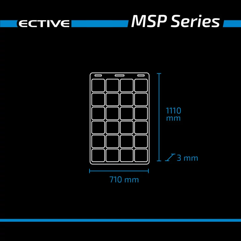 ECTIVE MSP 140 Flex – flexibles Solarmodul monokristallin 140 W | TN5313 - Image 7